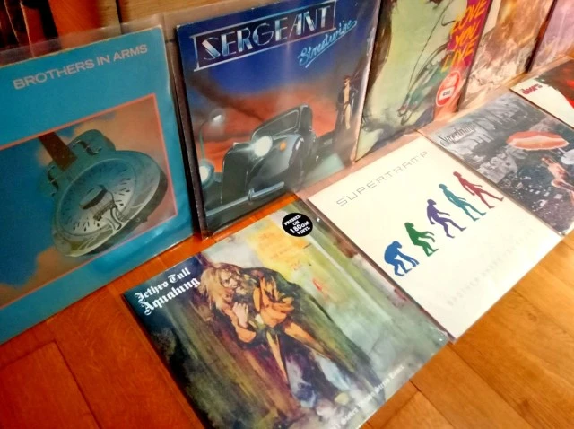 Rock Vinyl Records (9 records)