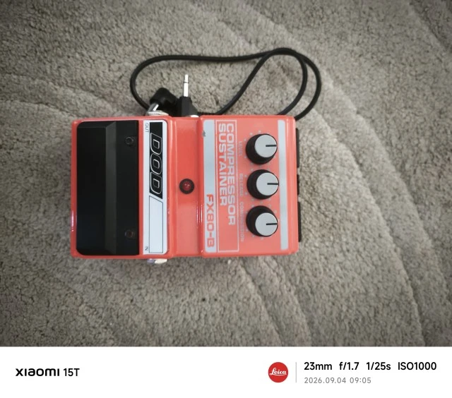 DOD FX80B Compressor Sustainer & adaptor