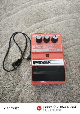 DOD FX80B Compressor Sustainer & adaptor