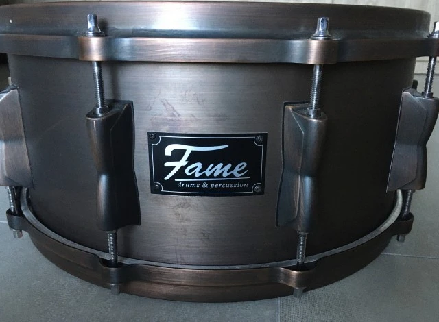 Fame Copper Snare Drum 14"x6.5"