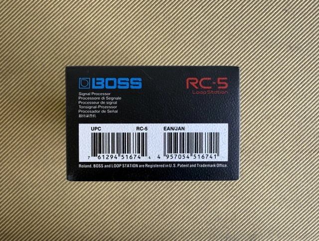 Boss RC-5 Loop Station