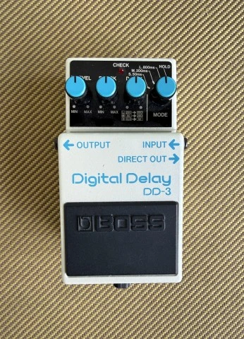 Boss DD-3 Digital Delay 1991 Blue Label - Collector's Grade