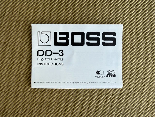 Boss DD-3 Digital Delay 1991 Blue Label - Collector's Grade
