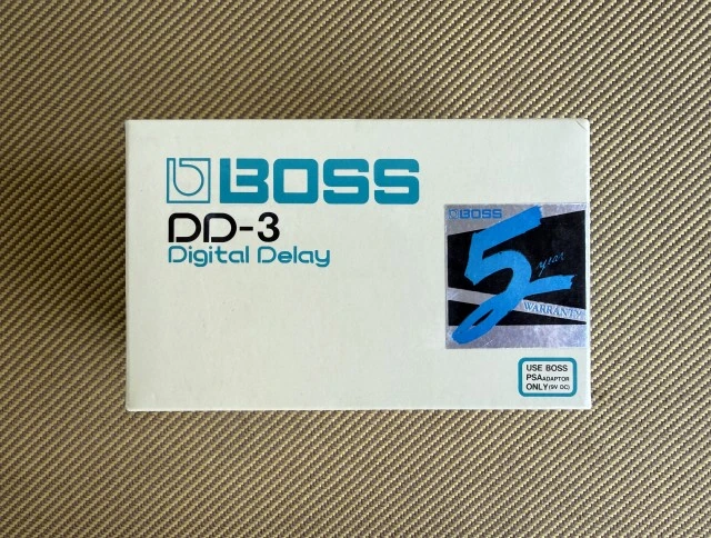 Boss DD-3 Digital Delay 1991 Blue Label - Collector's Grade