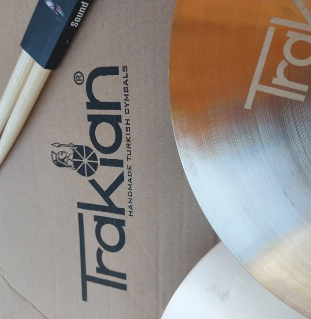 Trakian Hi-Hat 14" Scrape Gold Bell