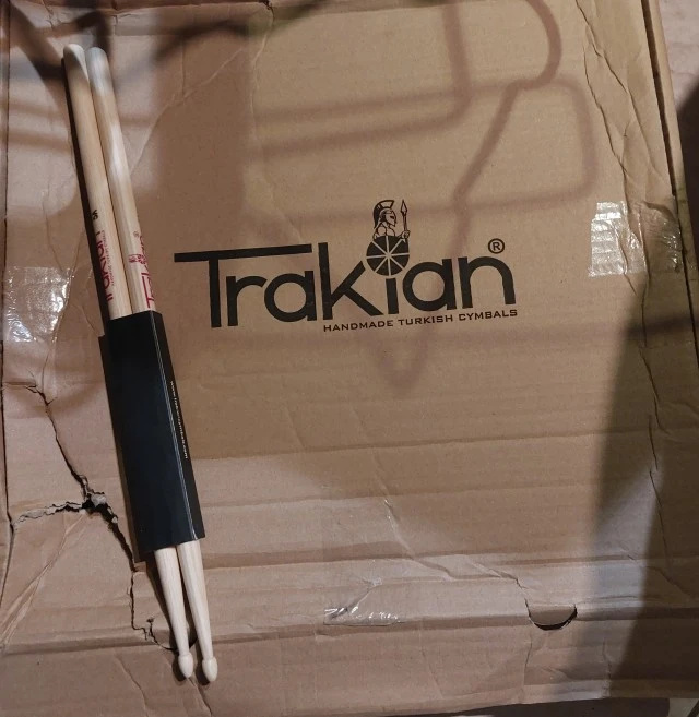 Trakian Hi-Hat 14" Scrape Gold Bell