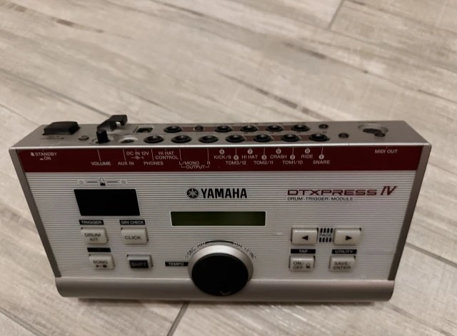 Yamaha DTX Press IV Electronic Drum Module + Power Supply