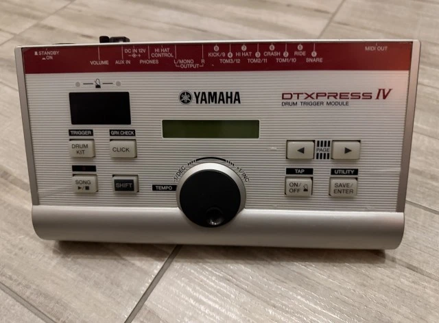 Yamaha DTX Press IV Electronic Drum Module + Power Supply