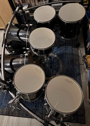 Tama Imperialstar - Double Bass drum Set (Black)