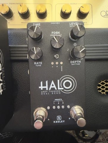 Keeley HALO Andy Timmons Dual Echo Pedal