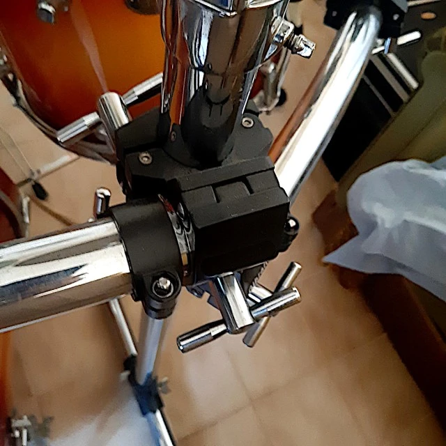Gibraltar Chrome Series II Double Bass Drum Rack