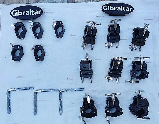 Gibraltar Chrome Series II Double Bass Drum Rack