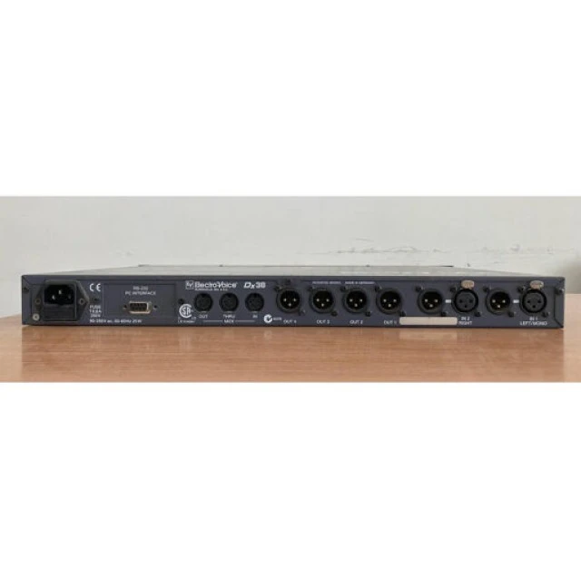 Electro-Voice DX38 2IN/4OUT Processor-Crossover