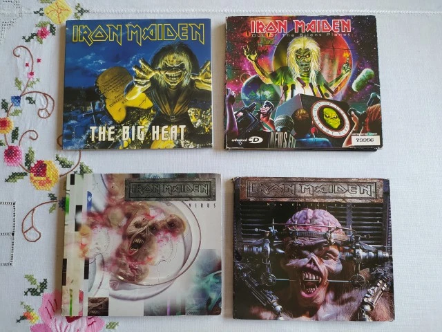 Iron Maiden Live and Single CD