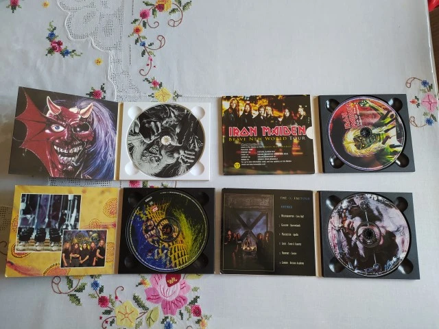 Iron Maiden Live and Single CD