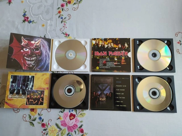 Iron Maiden Live and Single CD