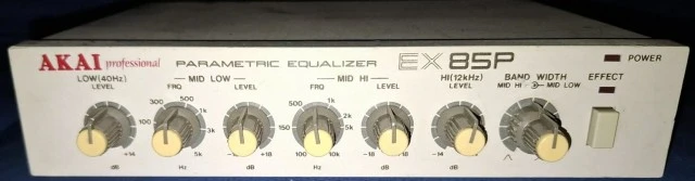AKAI EX85P Professional Parametric Equalizer