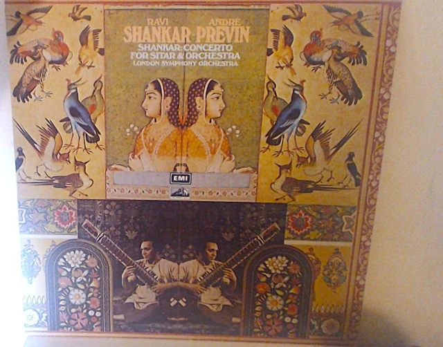 LP RAVI SHANKAR-ANDRE PREVIN Concerto for Sitar and Orchestra No. 1