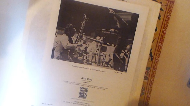 LP RAVI SHANKAR-ANDRE PREVIN Concerto for Sitar and Orchestra No. 1