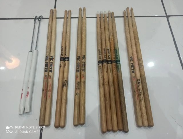 Μπακέτες Pro Mark, Vic Firth, Vater, Wincent