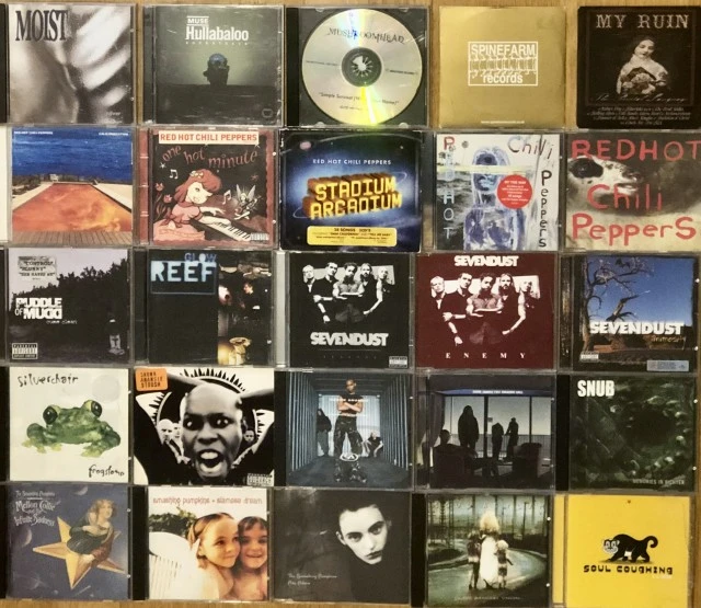 110 CD διάφορα alternative, rock, blues, pop