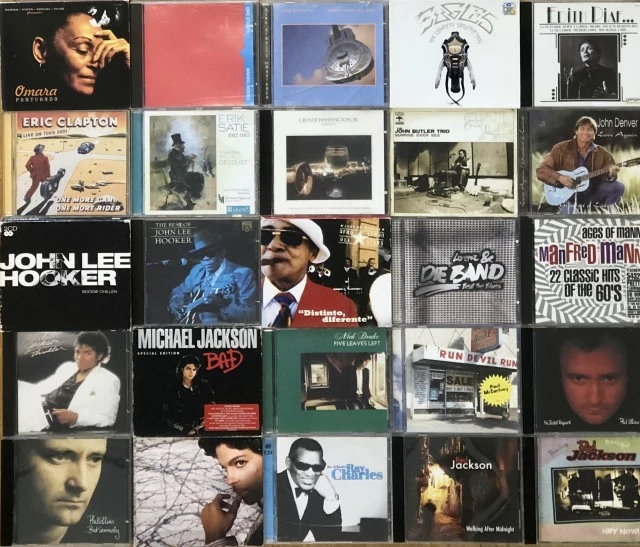 110 CD διάφορα alternative, rock, blues, pop