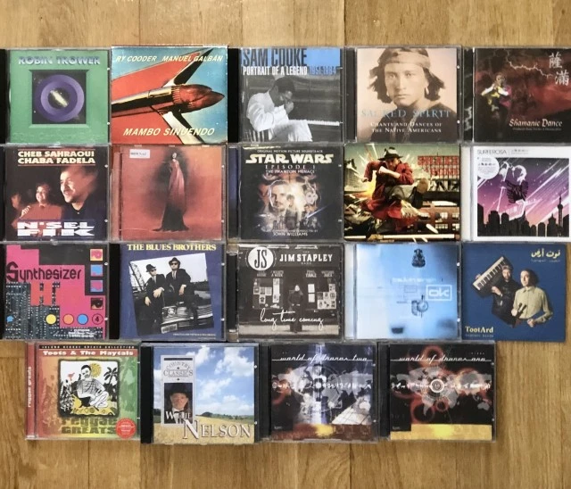 110 CD διάφορα alternative, rock, blues, pop