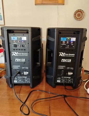 Ολοκληρωμένο Επαγγελματικό Setup Ήχου (Plug & Play) – 4 Αυτοενισχυόμενα Ηχεί