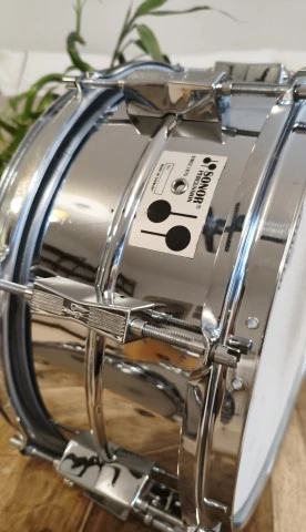 Vintage SONOR MP456 MK1 – Seamless Ferromanganese Snare 14″ × 6.5″