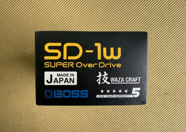 Boss SD-1w Super Overdrive Waza Craft