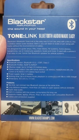 Blackstar audio receiver