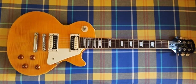 Epiphone Les Paul Standard Plus Top (Trans Amber)