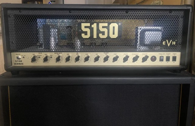 EVH 5150 Iconic EL34 80w and matching 4x12 Cab