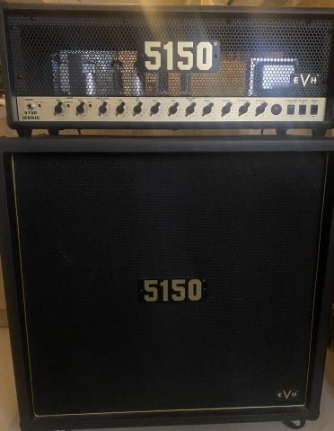EVH 5150 Iconic EL34 80w and matching 4x12 Cab