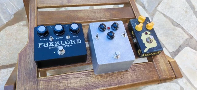 Proco Rat variation with LM308N & Drone Master/Rattler mods