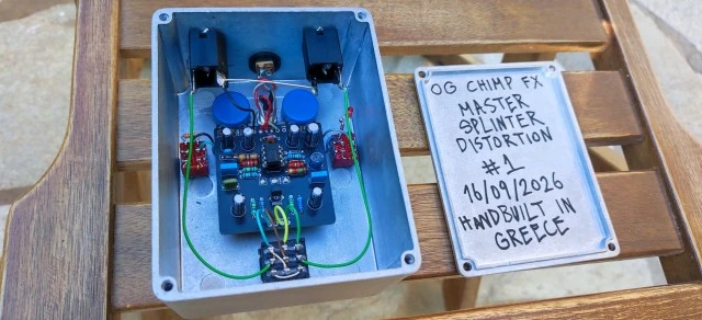 Proco Rat variation with LM308N & Drone Master/Rattler mods