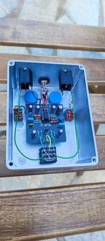 Proco Rat variation with LM308N & Drone Master/Rattler mods