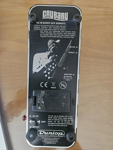 Dunlop BG95 Buddy Guy Signature Cry Baby Wah