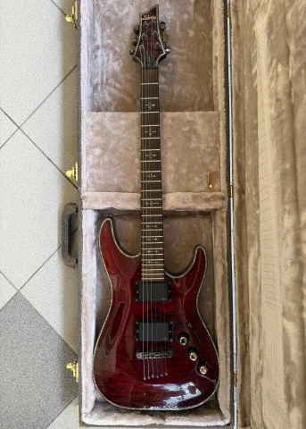 Schecter Hellraiser C-1 Korea 2007 / Gator Hardcase