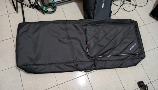 Θήκη Πλήκτρων/Stage Piano 88-Key (142cm) Με Επένδυση &amp; Ιμάντες Πλάτης