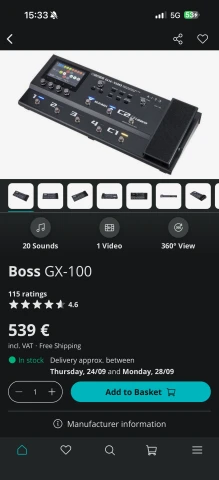 Boss GX-100