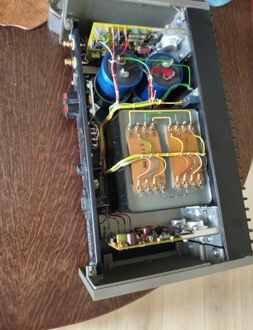 QUAD 405 Power Amplifier + 33 Preamplifier