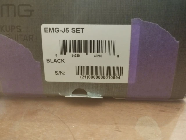 EMG J-Set 5 String