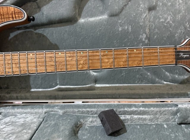Mayones Regius Koa 6 Thomann custom order VIP photo shoot