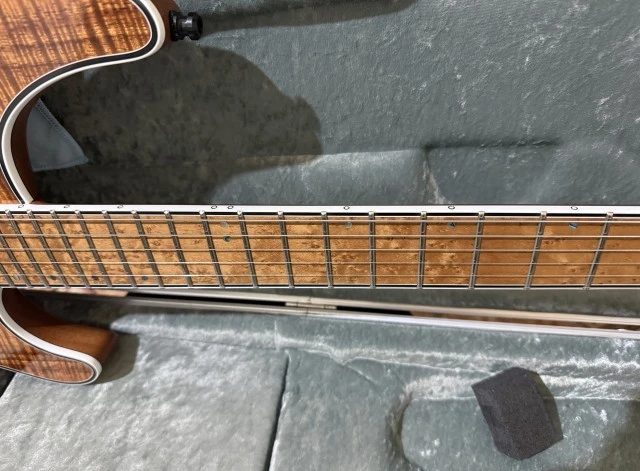 Mayones Regius Koa 6 Thomann custom order VIP photo shoot