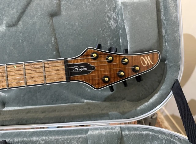 Mayones Regius Koa 6 Thomann custom order VIP photo shoot