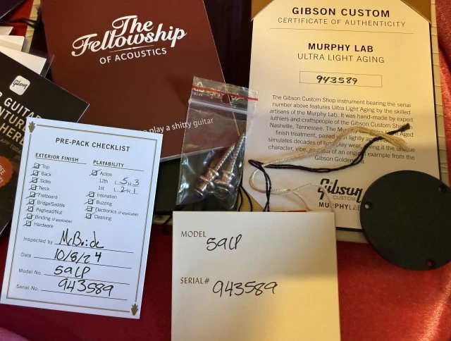 Gibson Custom Shop '59 Les Paul Standard Reissue Murphy Lab Ultra Light Aged