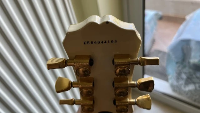 Epiphone Les Paul Custom Alpine White