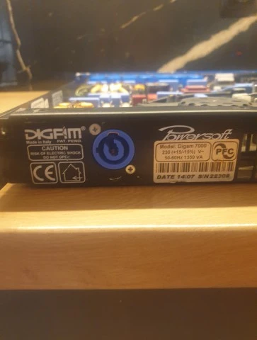 Powersoft Digam 7000