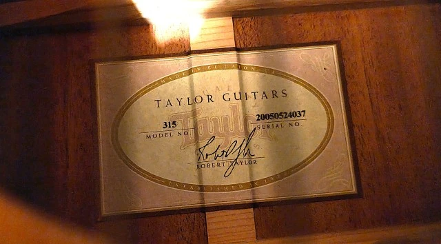Taylor 315 Jumbo